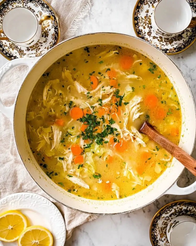 Easy Chicken and Rice Soup Recipe