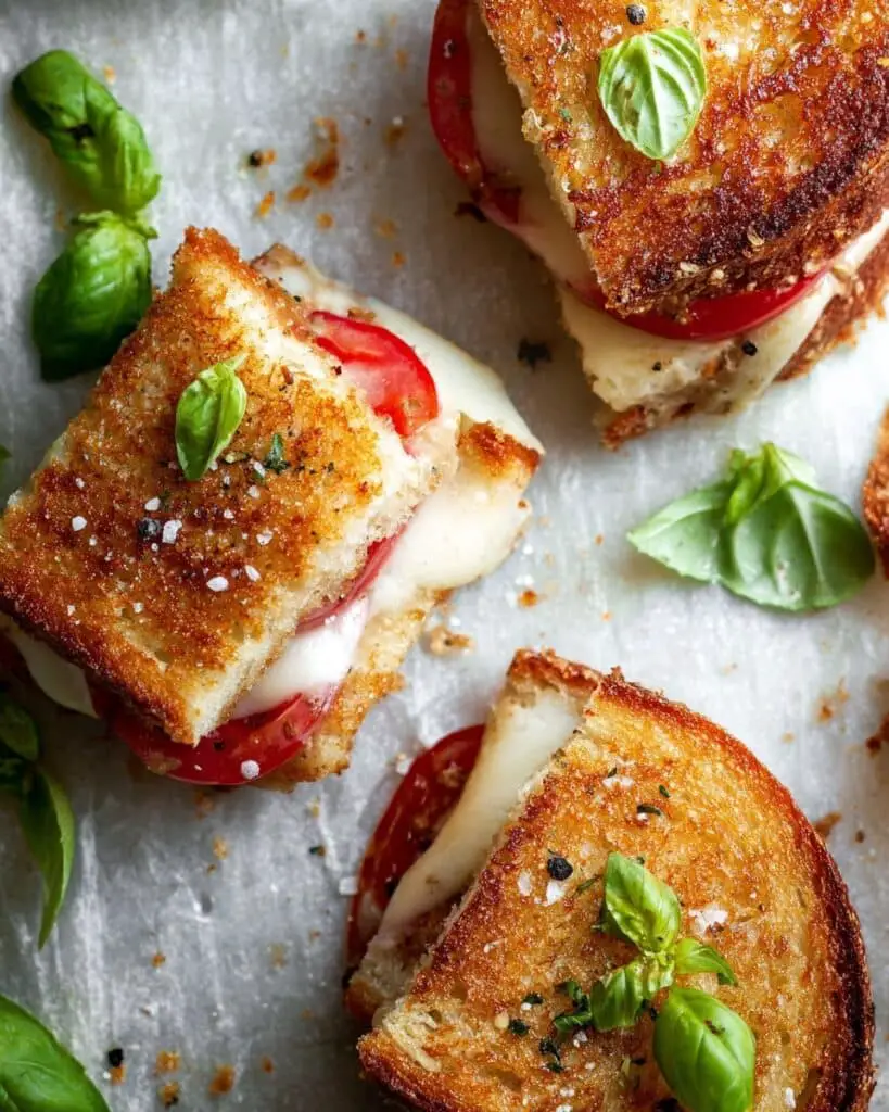 Caprese Grilled Cheese Sandwiches Recipe