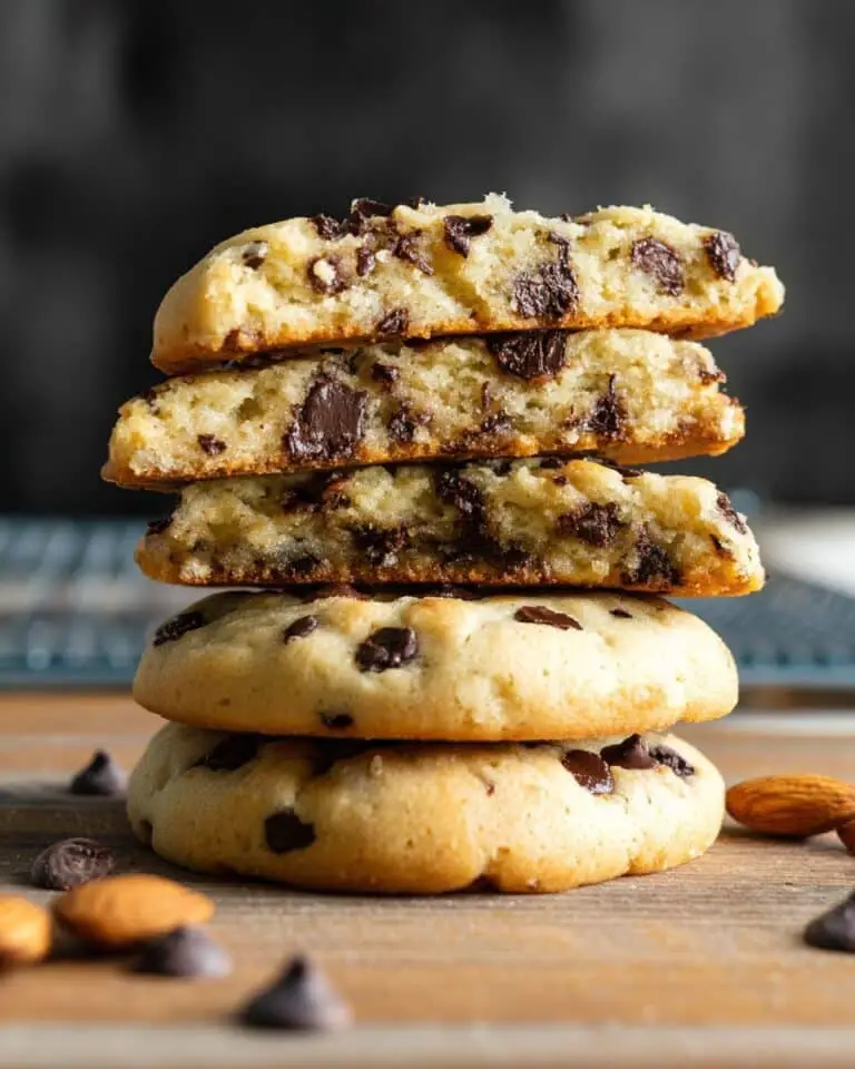 Cottage Cheese Almond Flour Chocolate Chip Cookies Recipe