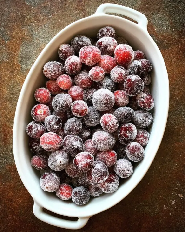 Sugared Cranberries Recipe