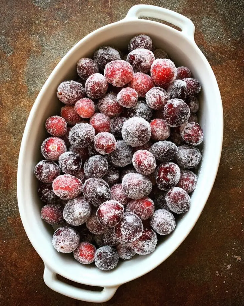 Sugared Cranberries Recipe