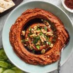 Muhammara: Syrian Roasted Red Pepper and Walnut Dip Recipe