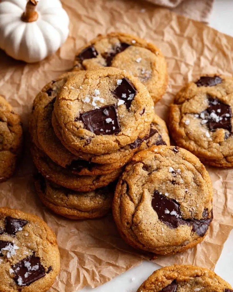 Chewy Pumpkin Chocolate Chip Cookies Recipe