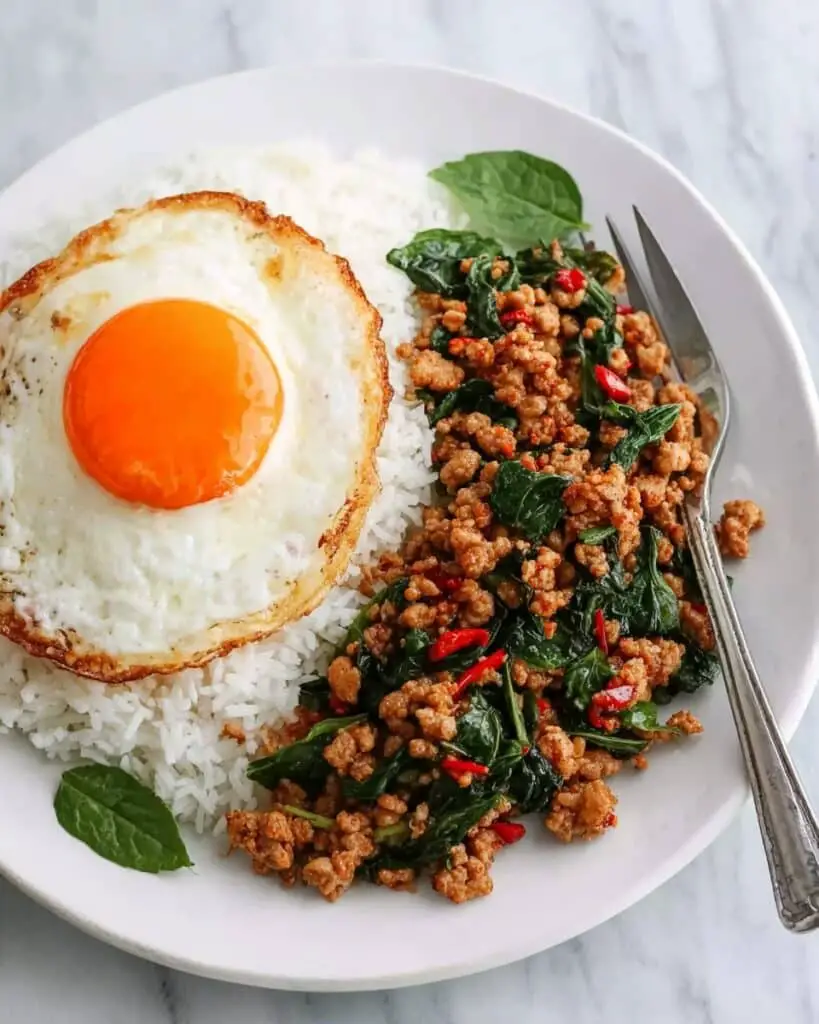 Pad Kra Pao (Thai Holy Basil Stir-Fry) Recipe
