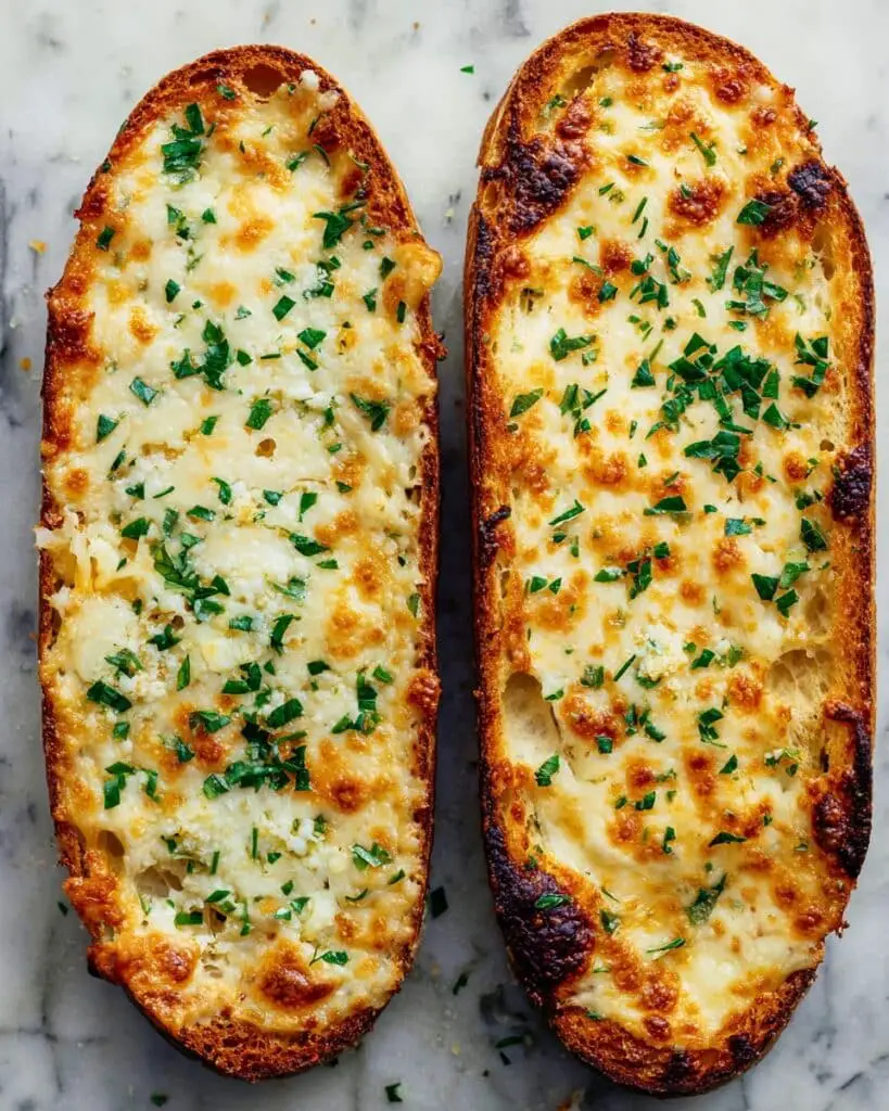 Easy Cheesy Garlic Bread Recipe