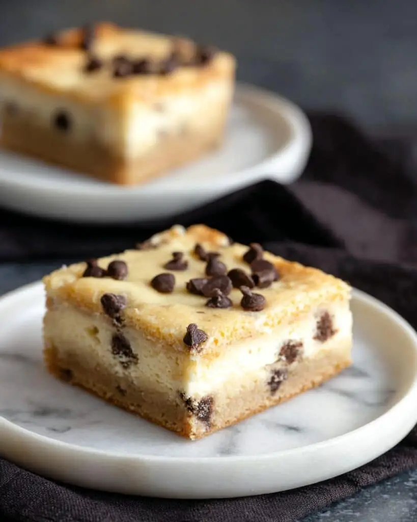 Chocolate Chip Cheesecake Blondies Recipe