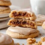 Brown Sugar Pop Tart Cookies with Cinnamon Glaze Recipe