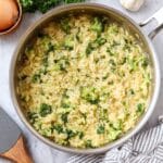 Creamy Broccoli Cheddar Orzo Recipe
