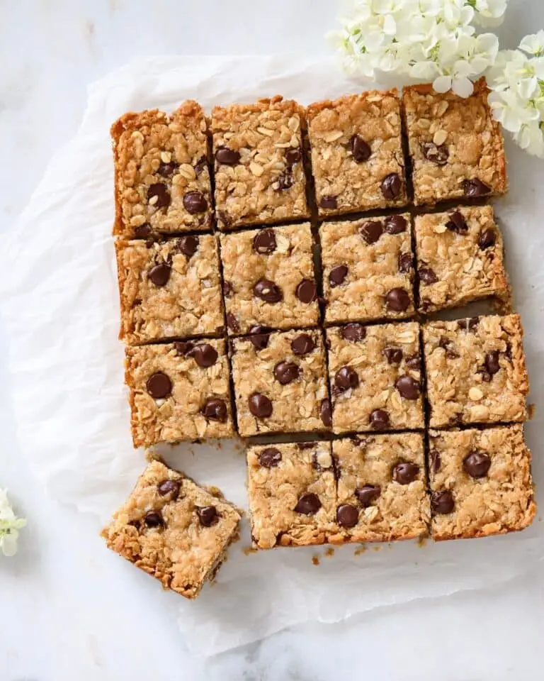 Oatmeal Chocolate Chip Bars Recipe