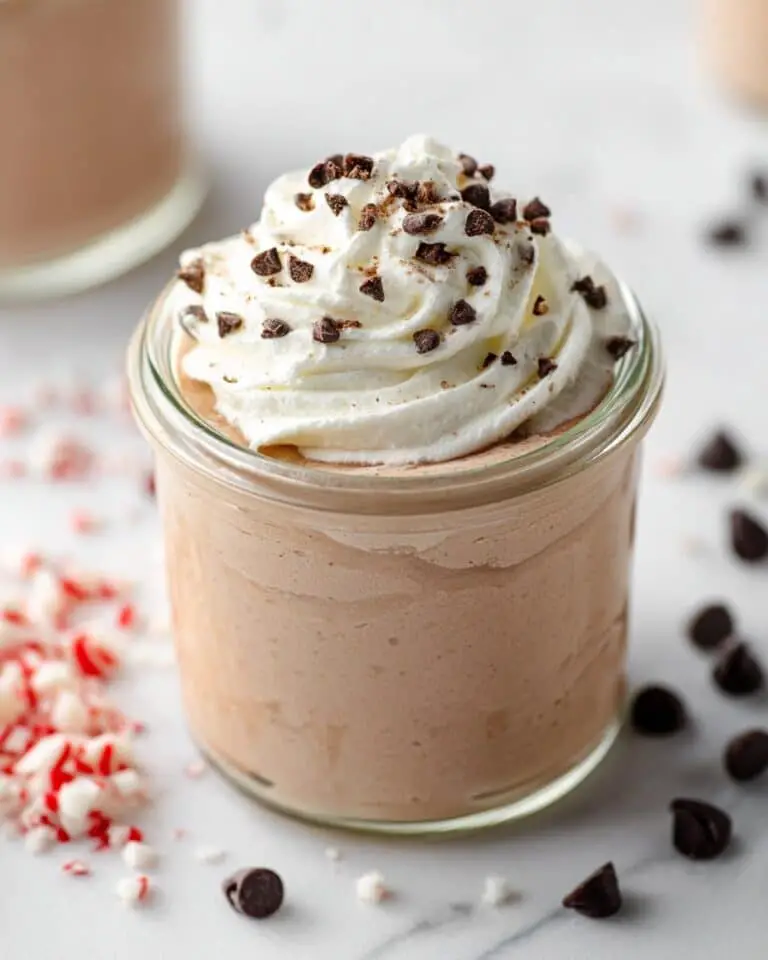 Peppermint Chocolate Whipped Greek Yogurt Recipe