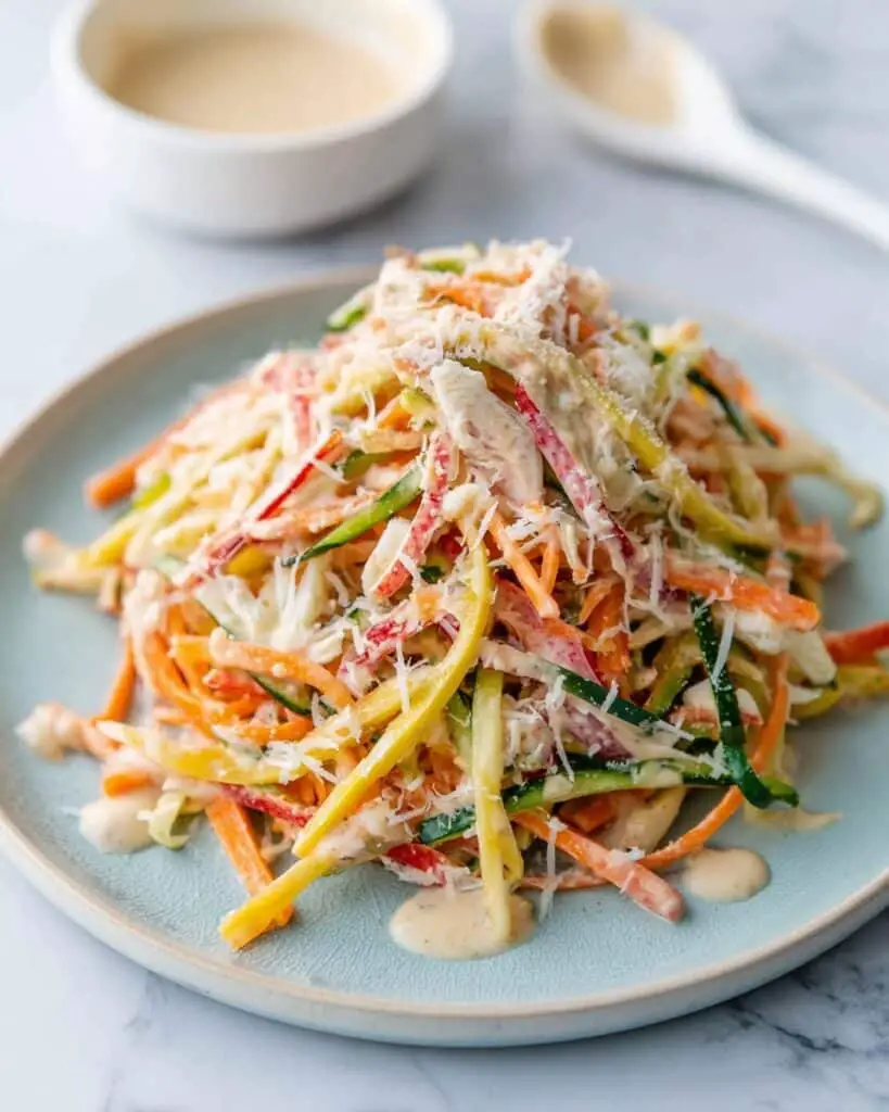 Spicy Crab and Veggie Kani Salad with Crispy Panko Topping Recipe