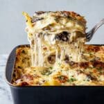Mushroom Lasagna with Creamy Parmesan Sauce Recipe