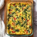 Cottage Cheese Egg Bake with Veggies Recipe