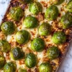 Baked Brussels Sprouts with Feta and Balsamic Glaze Recipe