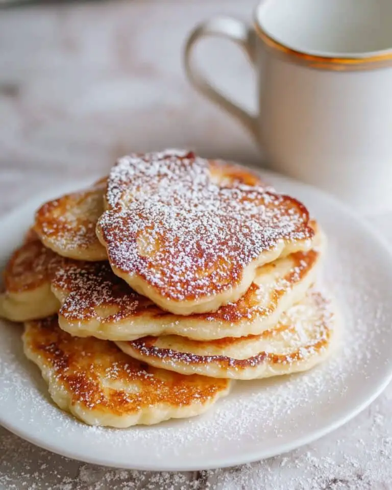 Fluffy Ukrainian/Russian Apple Oladi Pancakes Recipe