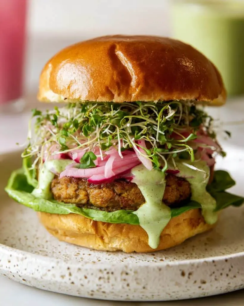 Homemade Tofu Burger Recipe
