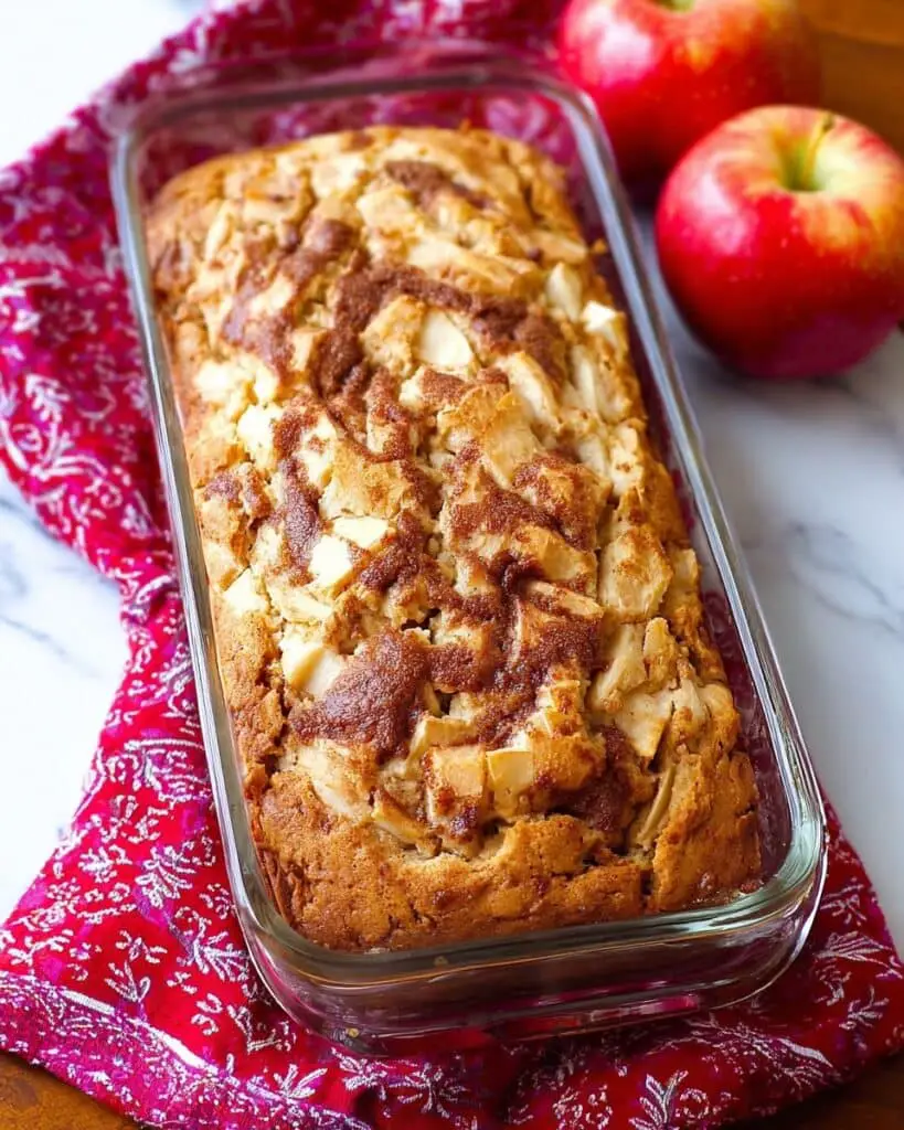 Sweet and Spiced Homemade Apple Bread Recipe
