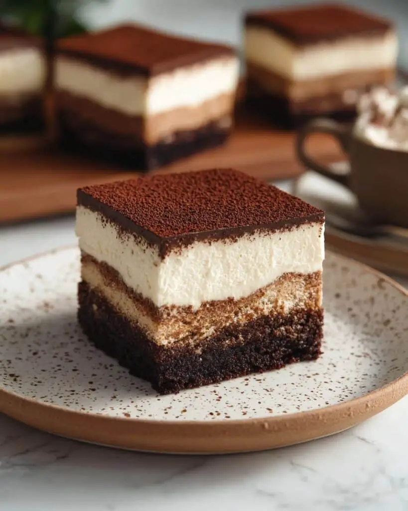 Tiramisu Brownies Recipe