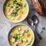 Creamy Salmon Soup (Fiskesuppe med Laks) Recipe