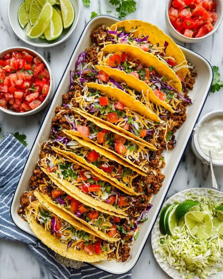 Cheesy Baked Tacos Recipe