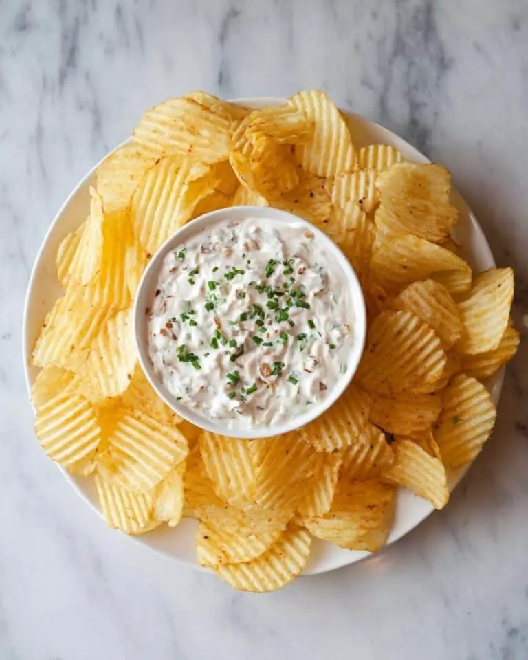 Healthy Greek Yogurt Onion Dip Recipe
