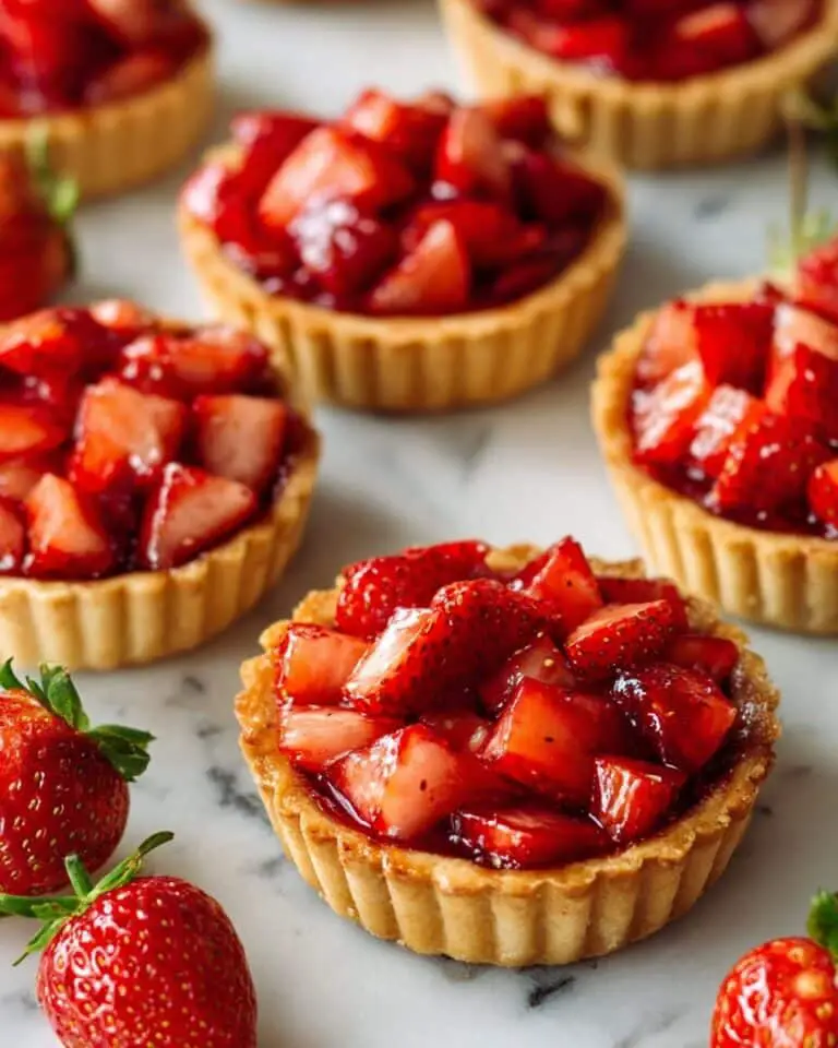 Mini Strawberry Custard Tartlets from Scratch Recipe