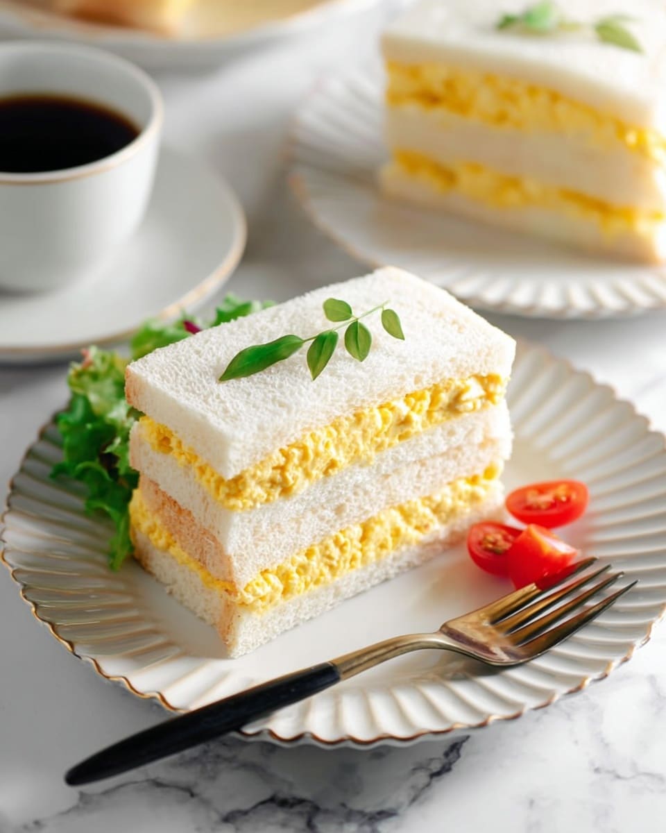 Japanese Egg Sandwich (Tamago Sando) Recipe