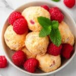 Raspberry No Bake Cheesecake Bites Recipe