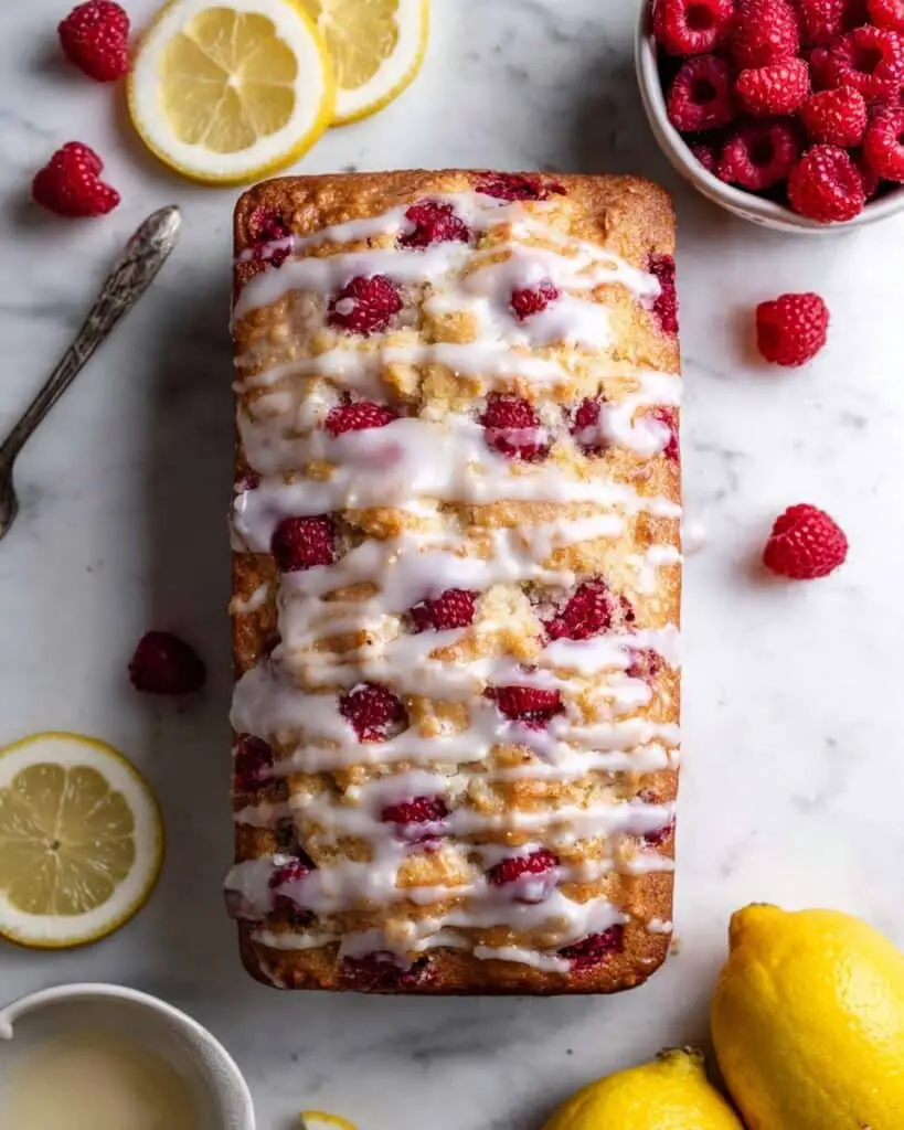 Lemon Raspberry Loaf (Gluten-Free, Dairy-Free, Paleo Friendly) Recipe