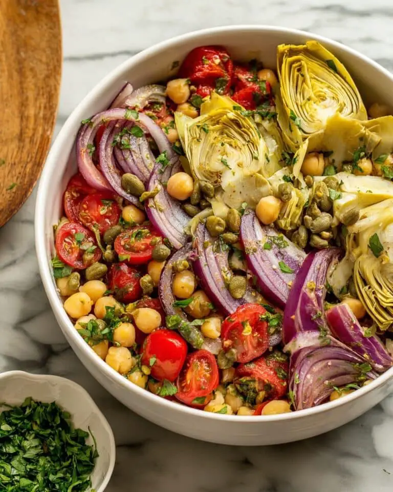 Tuscan Artichoke Tomato Salad Recipe