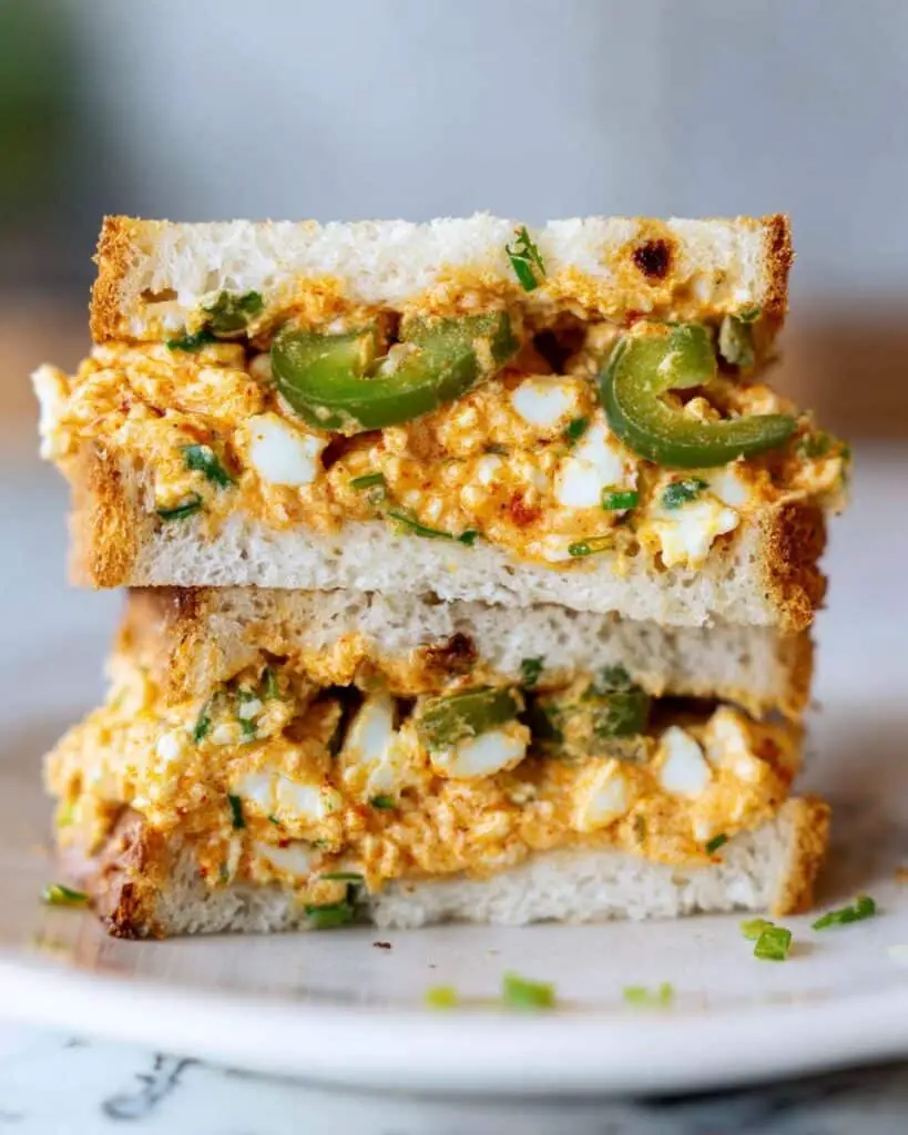 Crispy Spicy Egg Salad Cakes Recipe