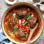 Harissa Baked Chicken with Feta Recipe