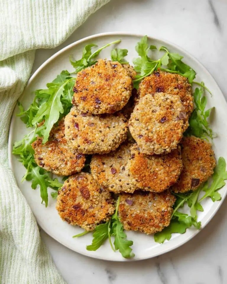 Easy Vegetarian Quinoa Patties Recipe