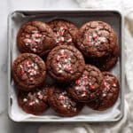 Fudgy Peppermint Brownie Cookies Recipe
