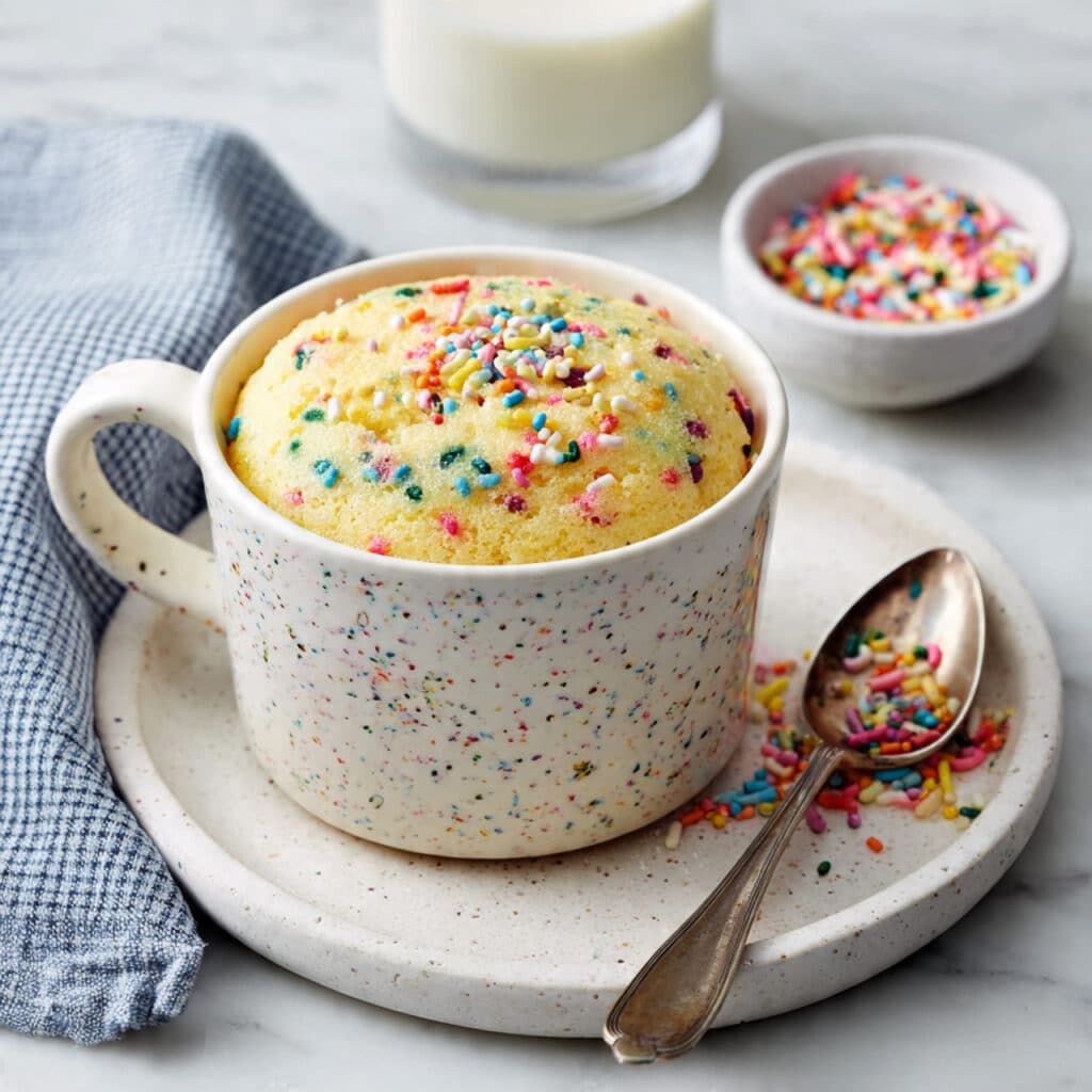 Vanilla Mug Cake Recipe