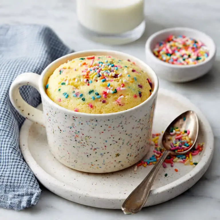 Vanilla Mug Cake Recipe