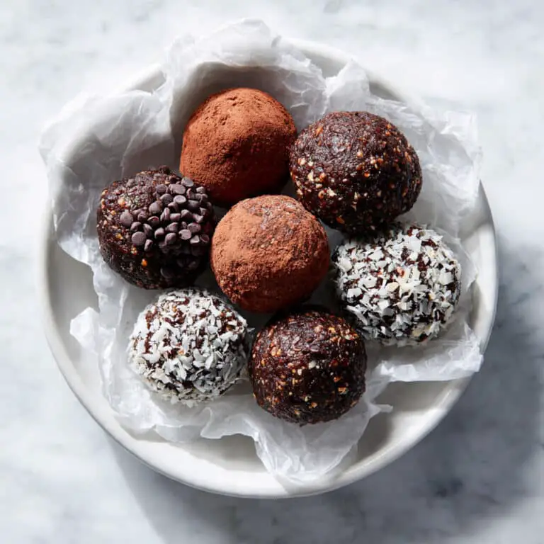 Quick & Easy Mint Chocolate Energy Balls Recipe