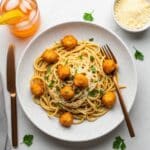 Southern Creamy Parmesan Garlic Chicken Pasta Recipe