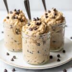 Greek Yogurt Cookie Dough with Protein and Chocolate Chips Recipe
