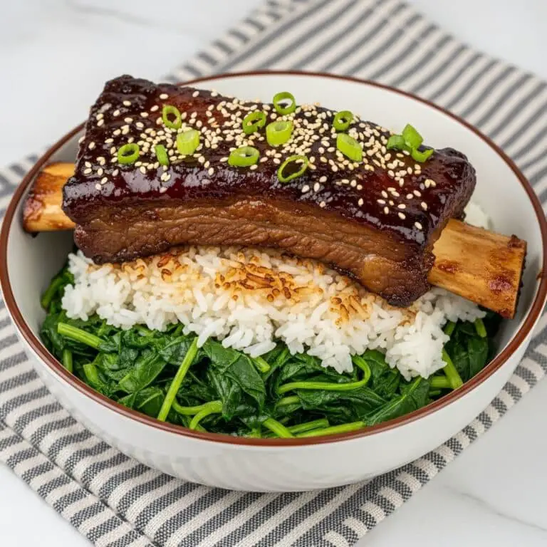 Ginger Miso Braised Short Ribs Recipe