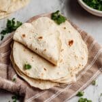 Homemade Flour Tortillas from Scratch Recipe