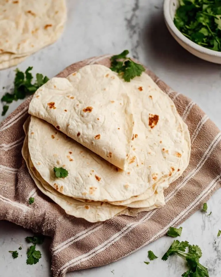Homemade Flour Tortillas from Scratch Recipe