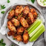 Crispy Baked Chicken Wings with a Flavorful Spice Mix Recipe