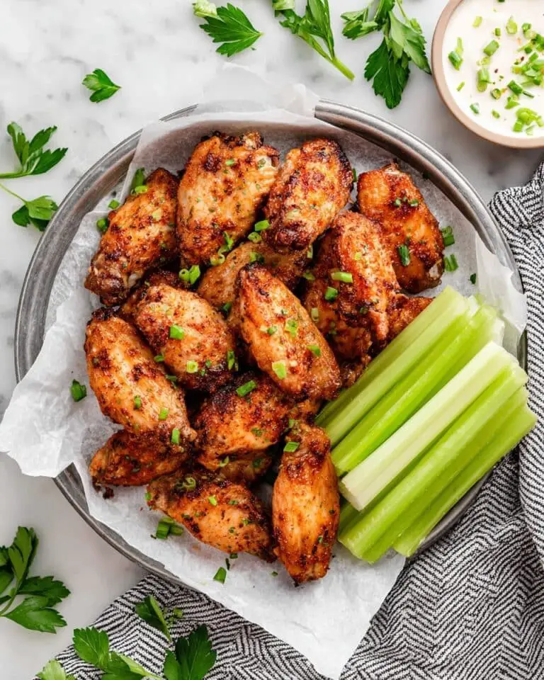 Crispy Baked Chicken Wings with a Flavorful Spice Mix Recipe