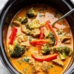 Slow Cooker Thai-Inspired Red Chicken Curry Recipe