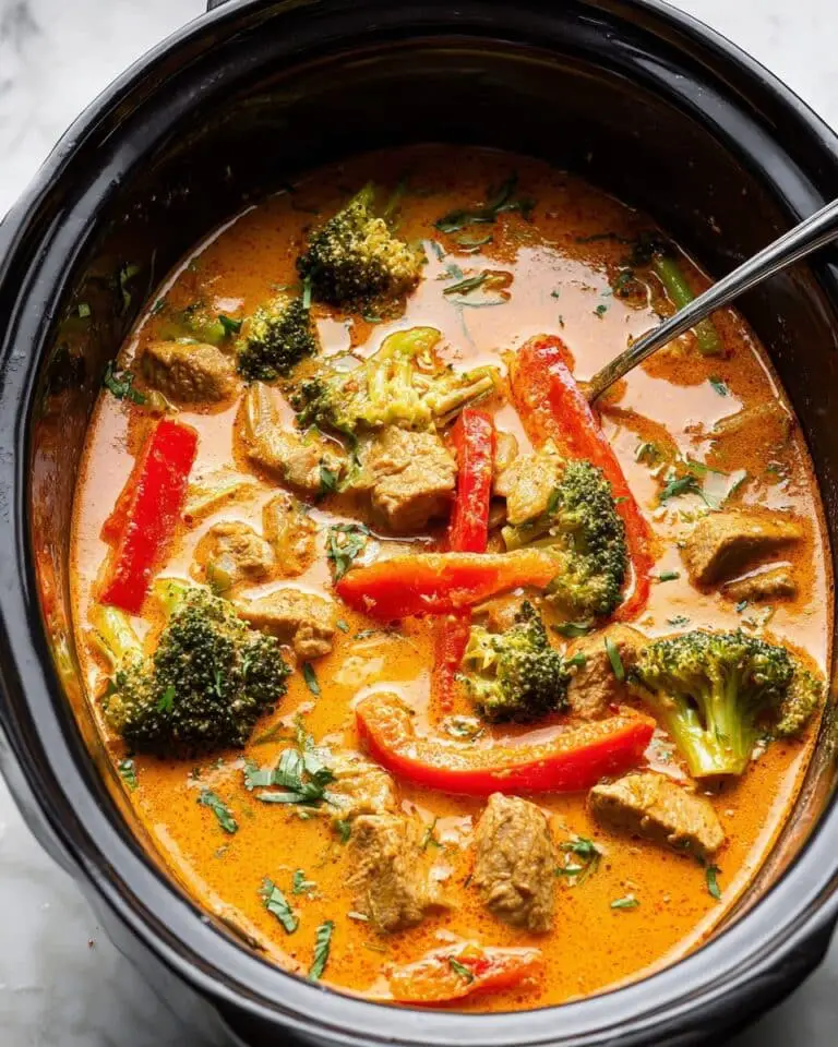Slow Cooker Thai-Inspired Red Chicken Curry Recipe