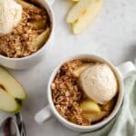 Microwave Apple Crisp in a Mug Recipe