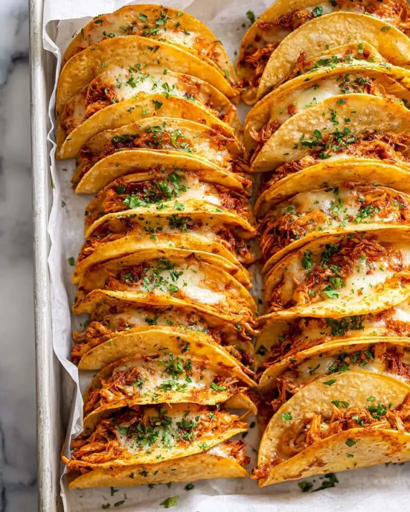 Mini Baked Chicken Tacos Recipe
