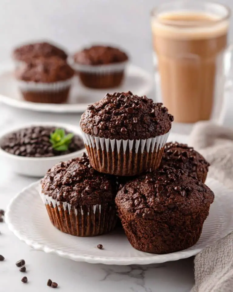 Chocolate Zucchini Muffins Recipe