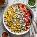 Mediterranean Dense Bean Salad Recipe